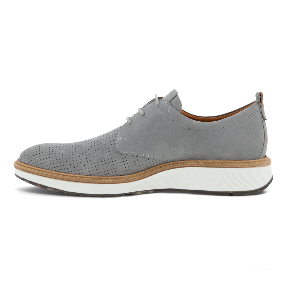 ECCO Mens Dress Shoes Grey - St.1 Hybrid - SWX-052764